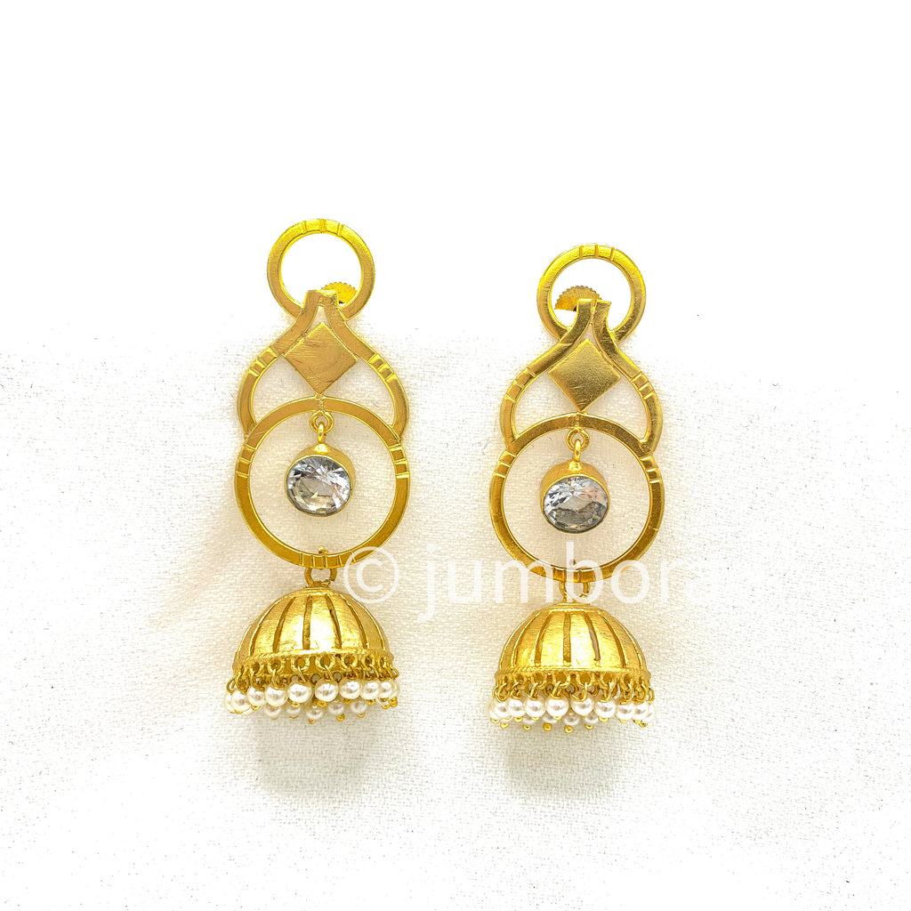 Artisan Amrapali Style Statement Jhumka Earring