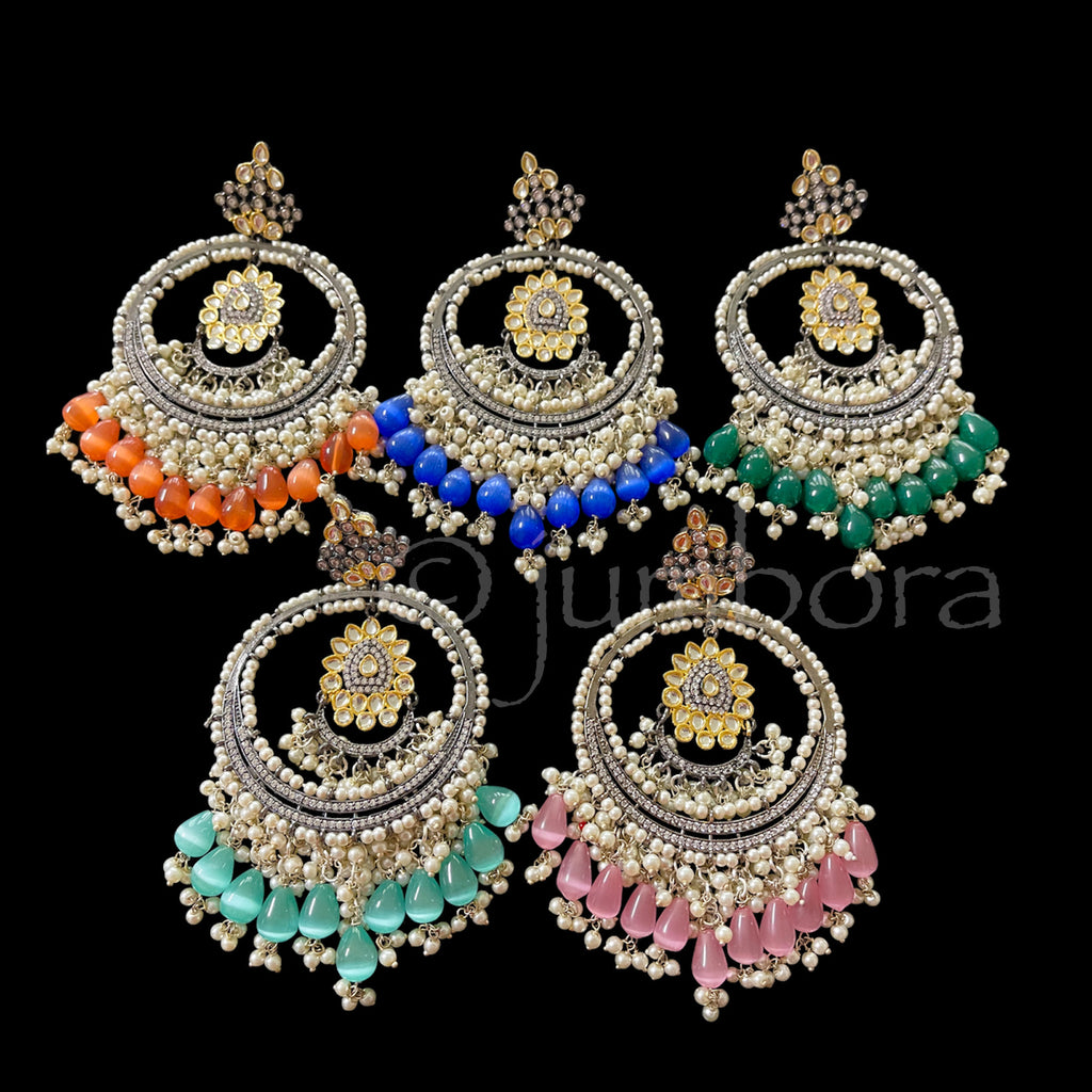 Bridal Statement Victorian AD Zircon (CZ) Earring