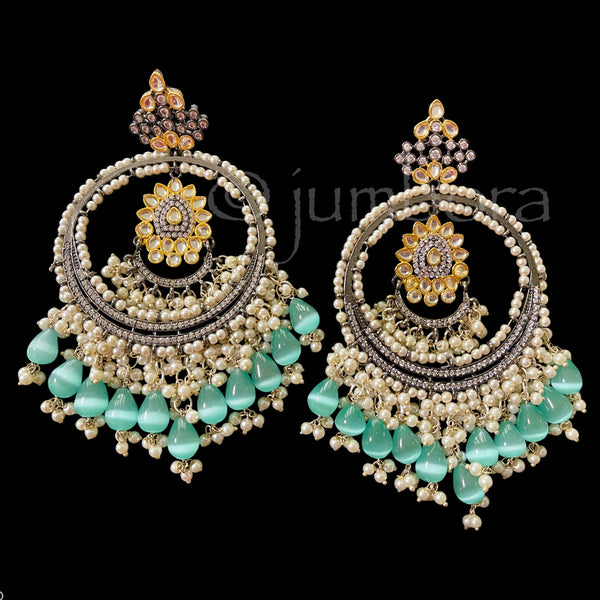Bridal Statement Victorian AD Zircon (CZ) Earring